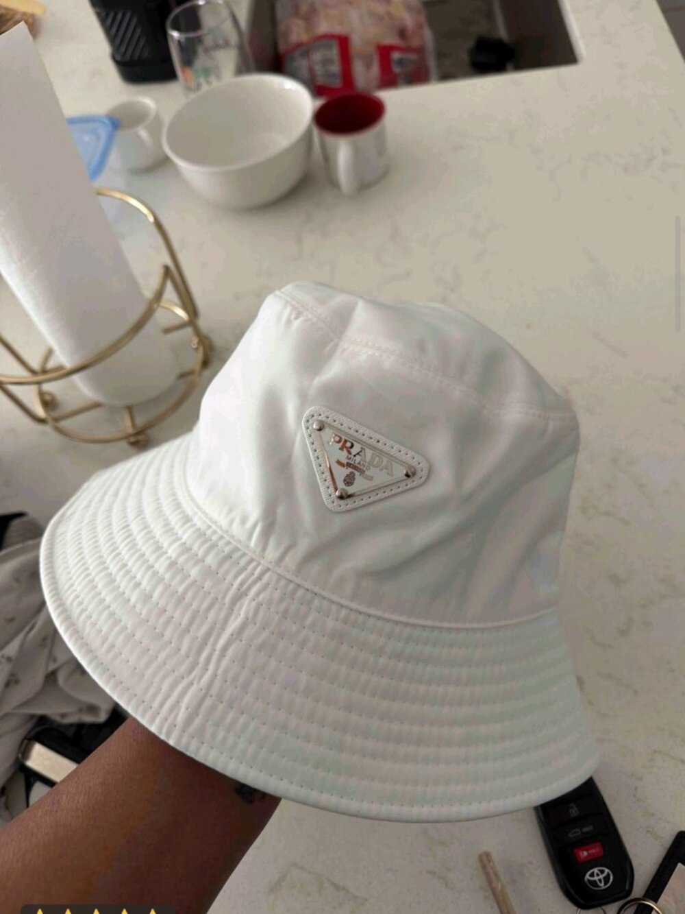 Prada bucket hat